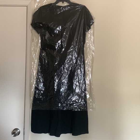 Madewell Linen-blend Button-wrap Midi Dress - Picture 7 of 7